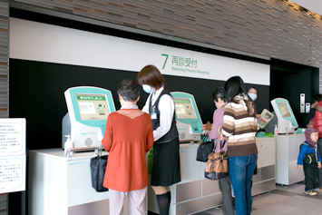 フロアマップ 再診受付